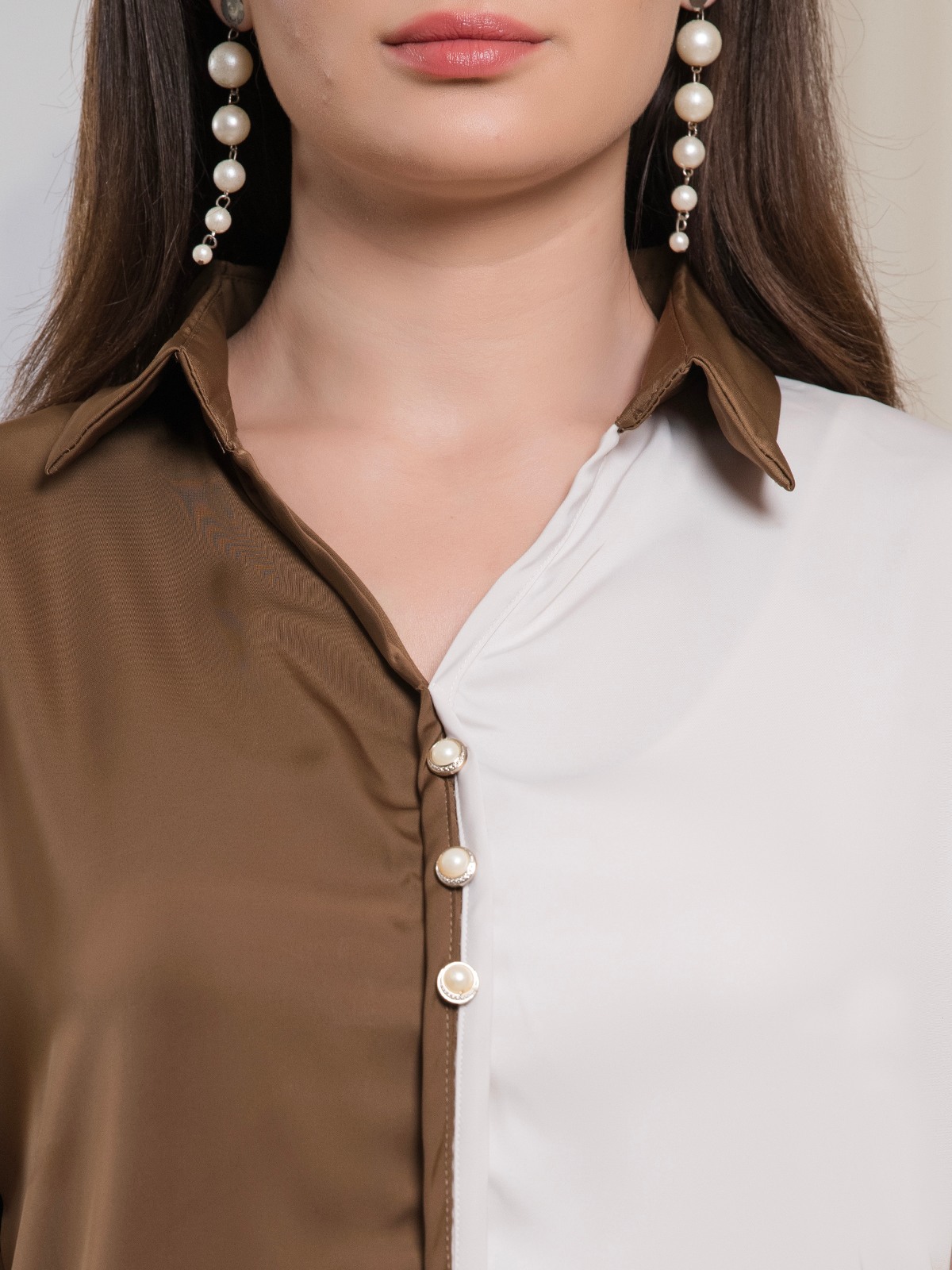 ALBION SMART LADIES BROWN TOP