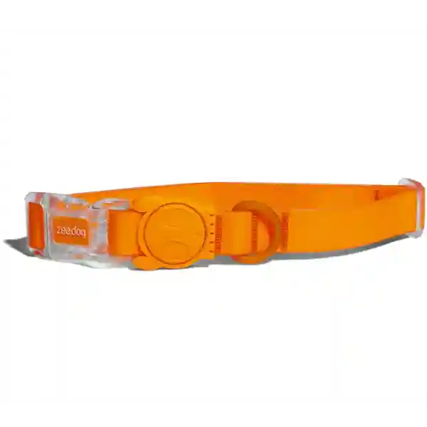 Zee Dog Neopro Tangerine Dog Collar