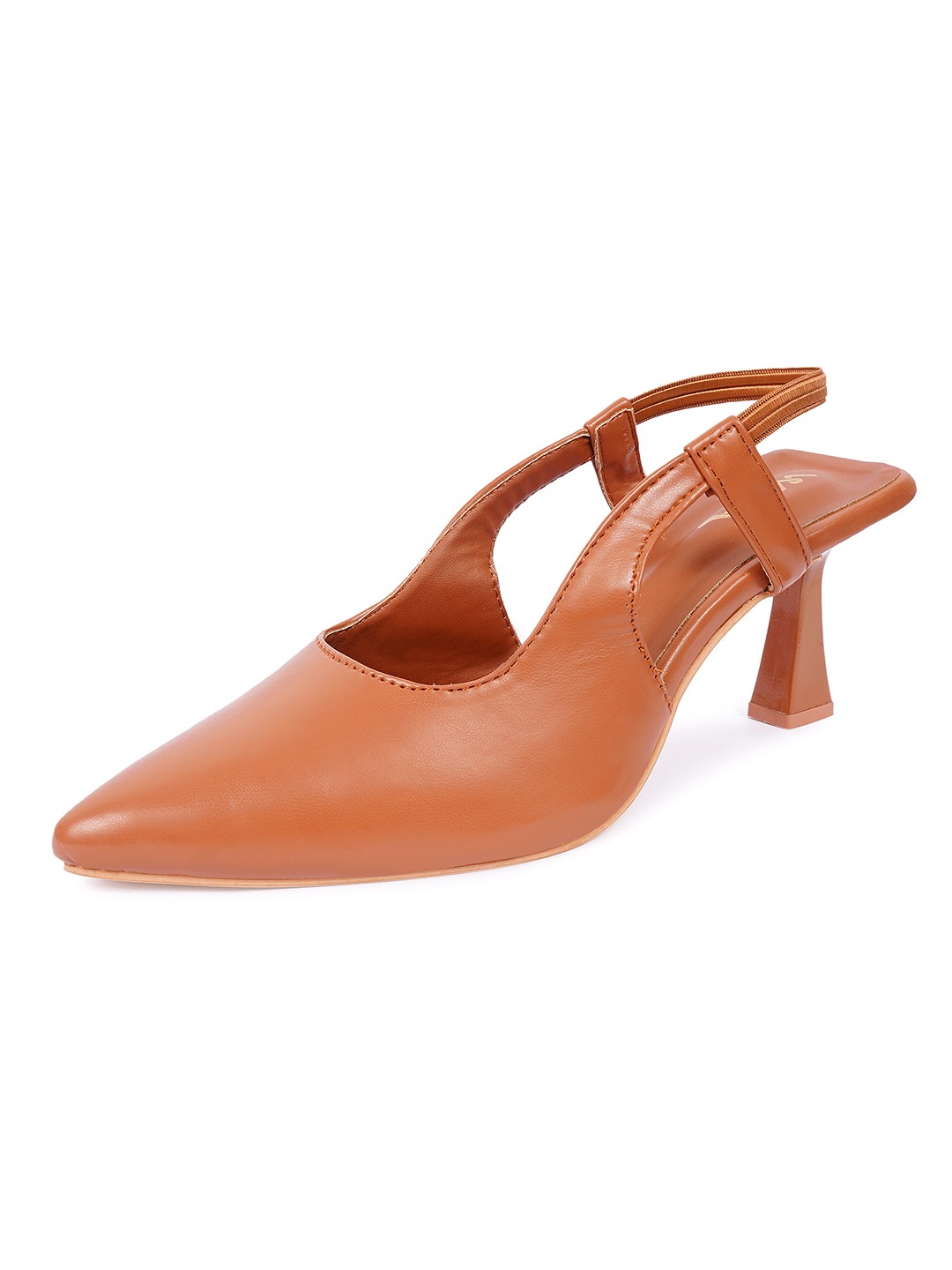 Women backstrap heel pumps