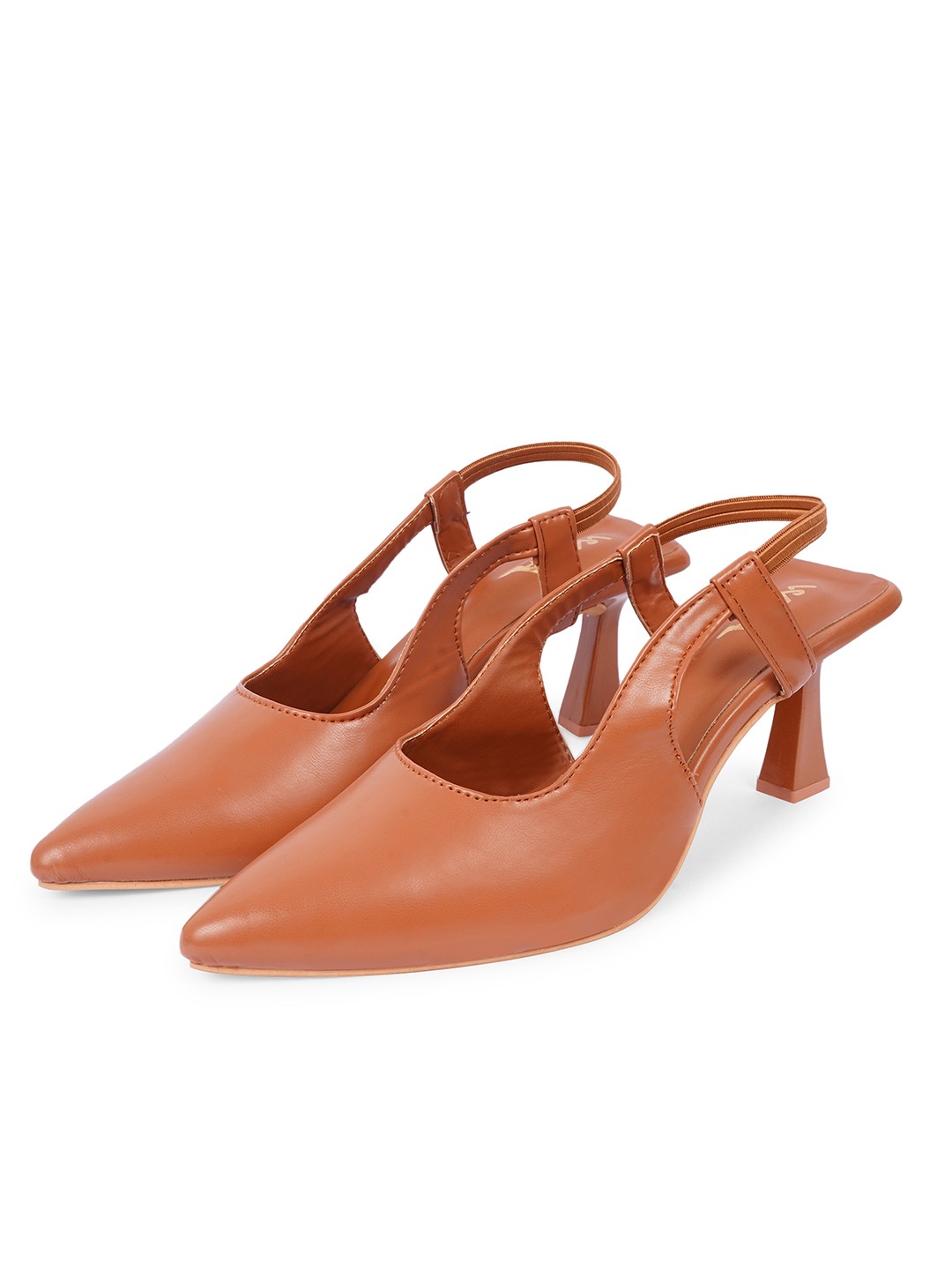 Women backstrap heel pumps