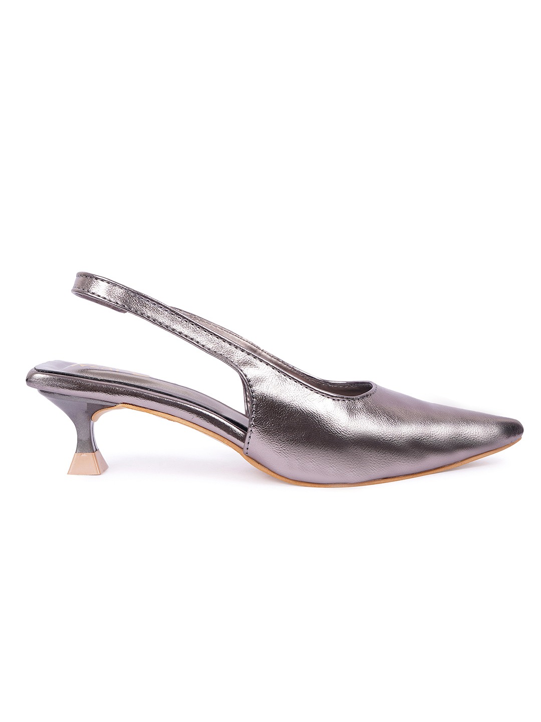 Women backstrap heel pumps