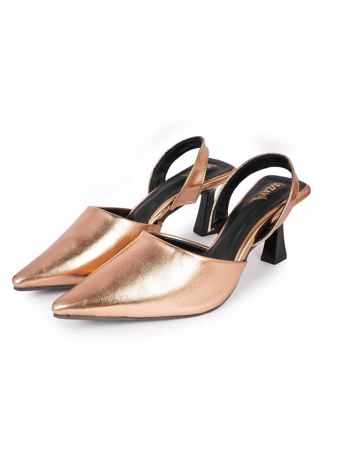 Women backstrap heel pumps