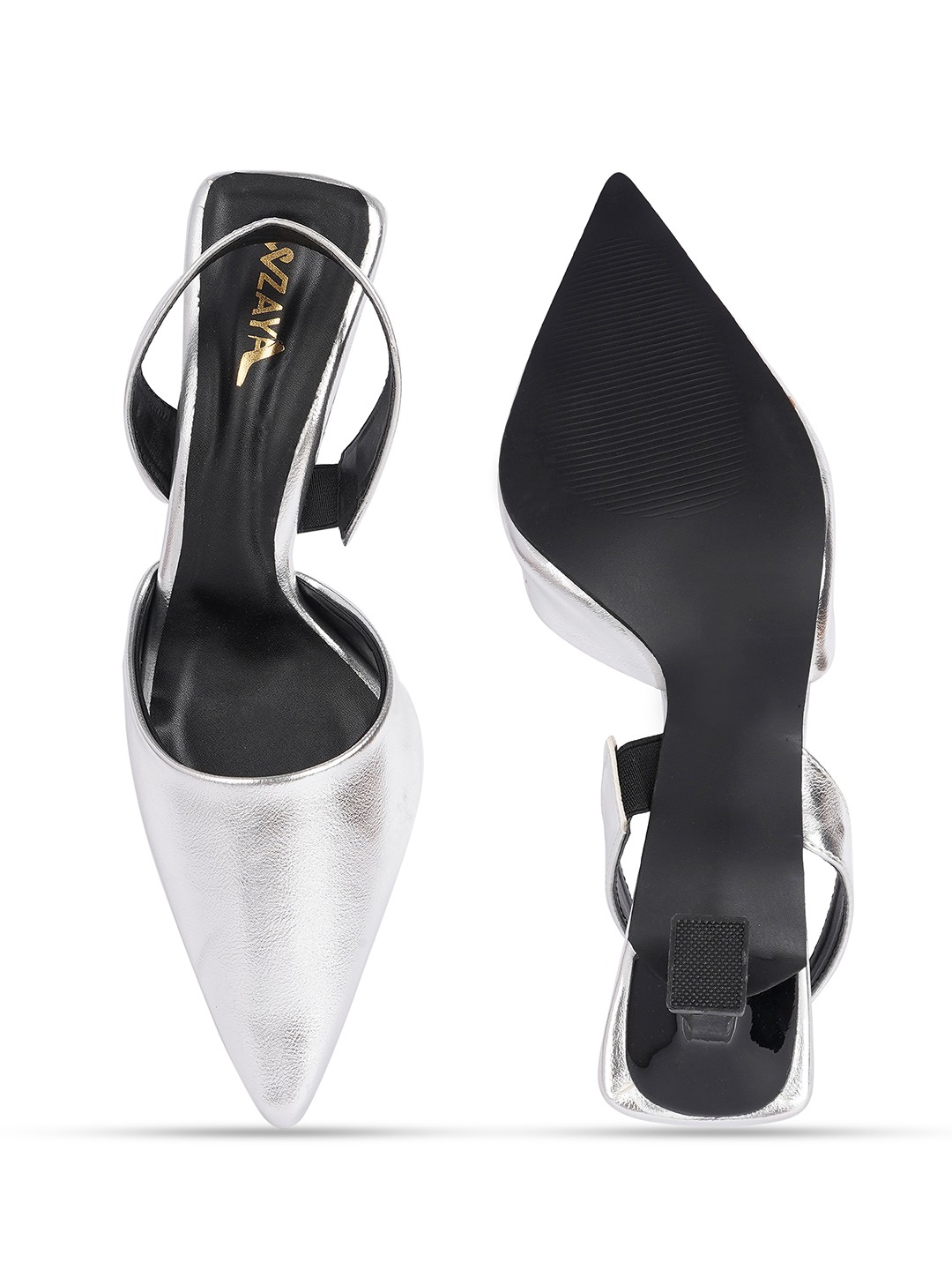 Women backstrap heel pumps
