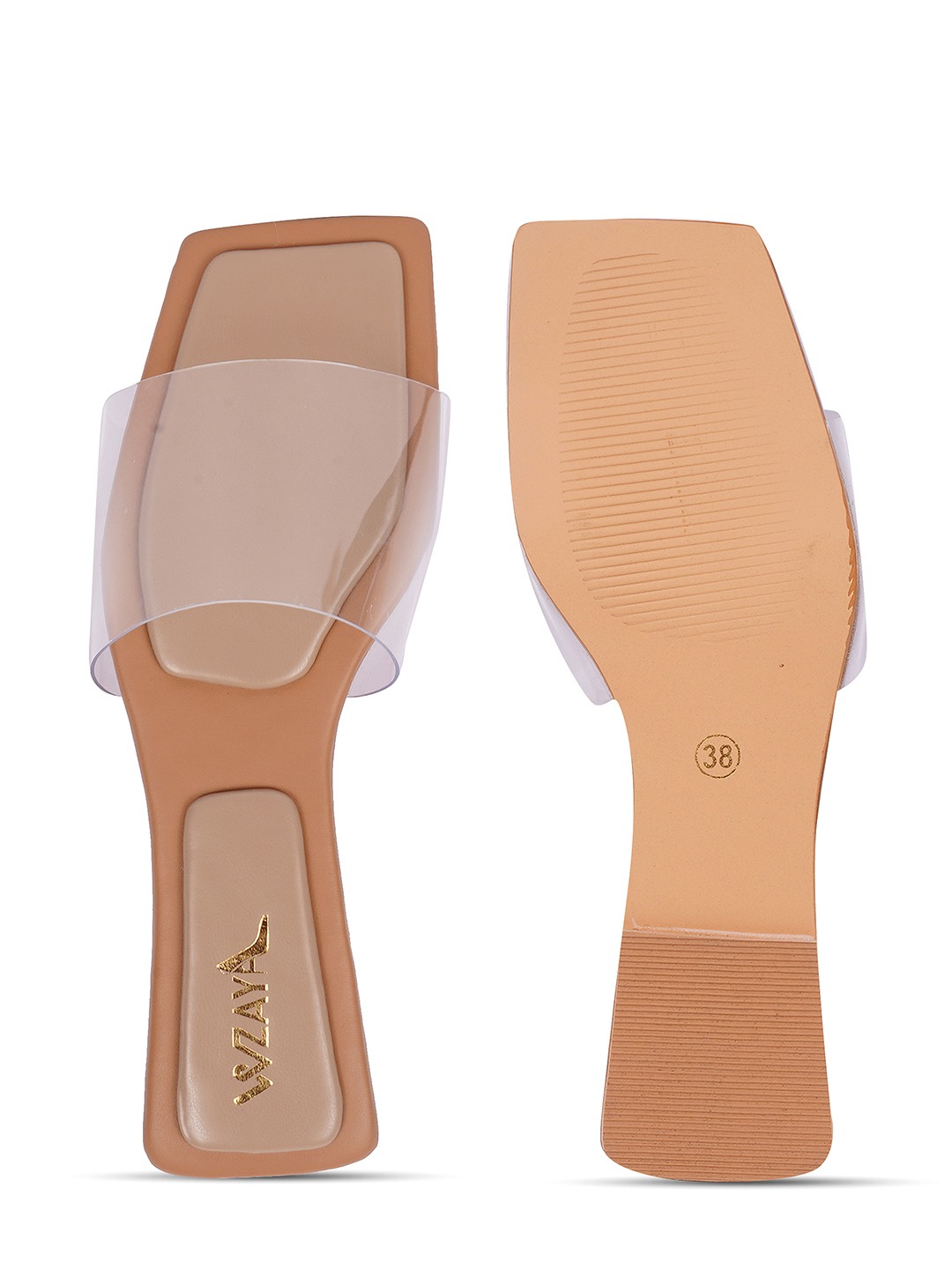Women Transparent strap Flat Fashion Sandals