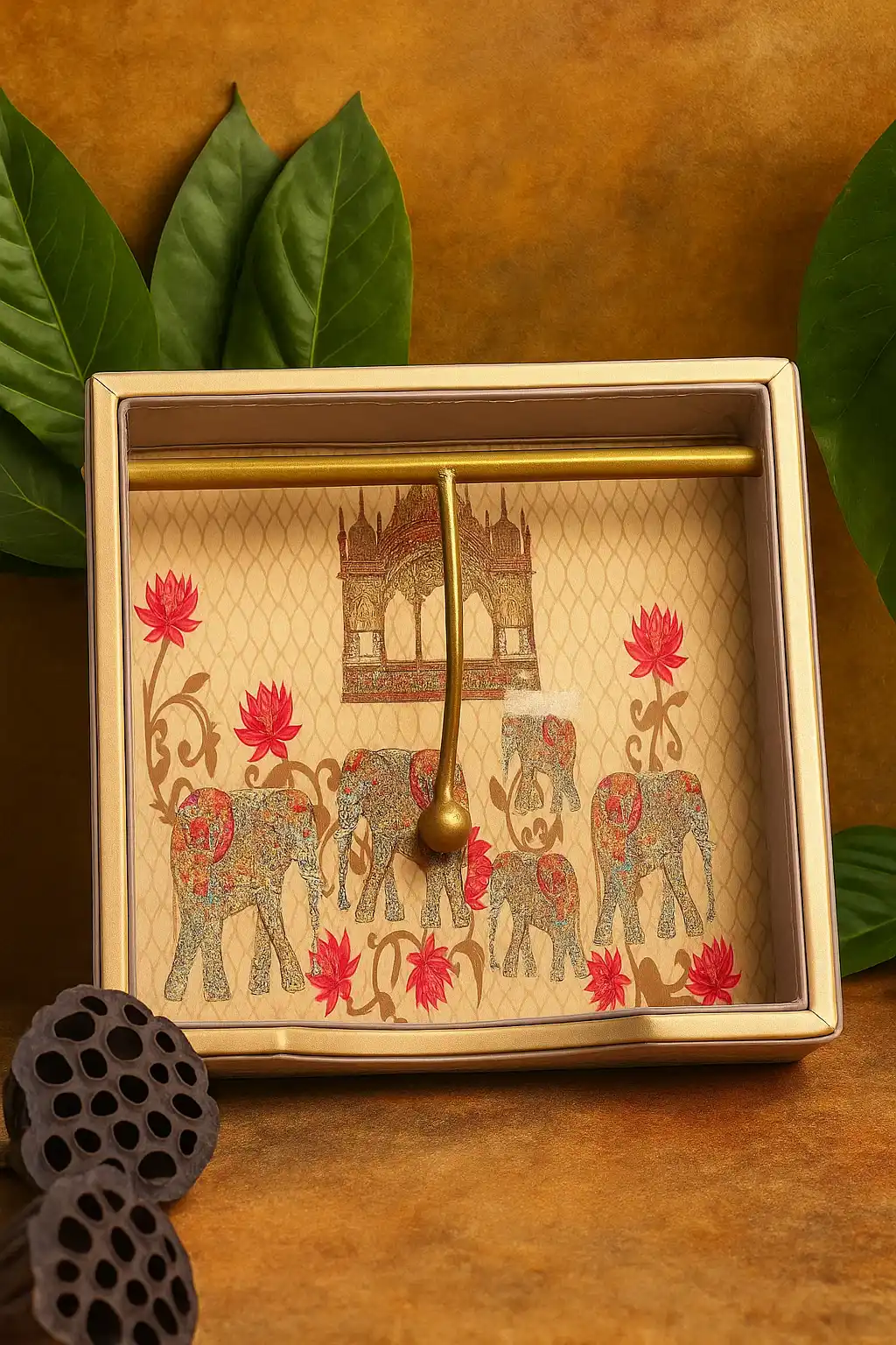 Arham Household Napkin Holder Napkin Holder Leatherite
