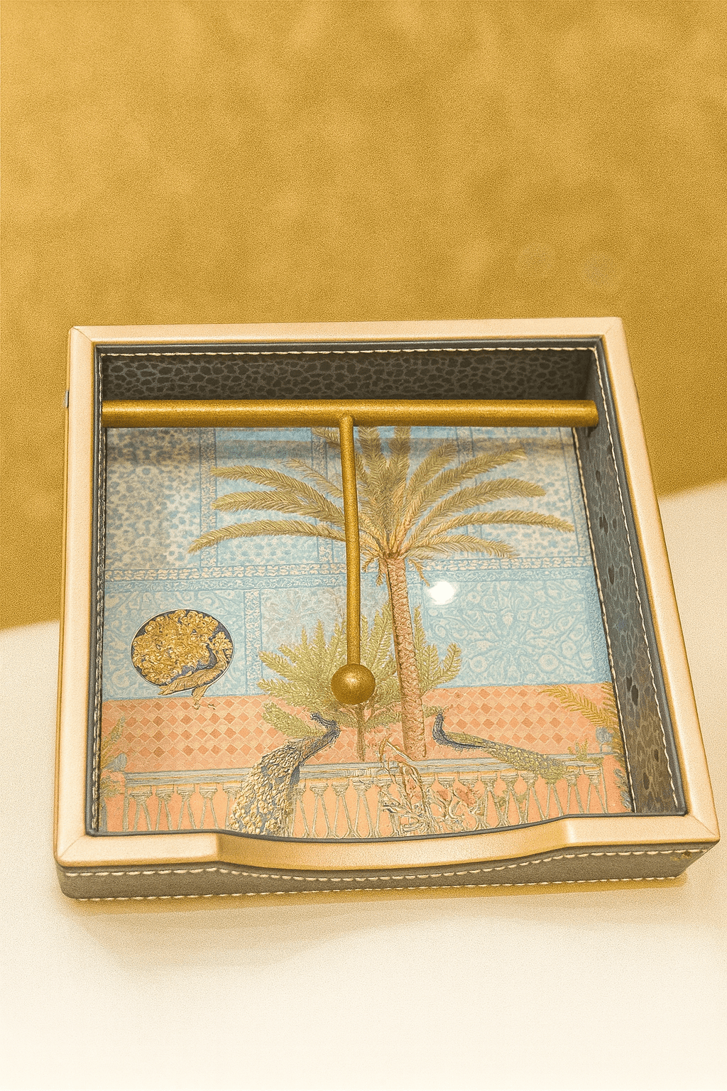 Arham Household Napkin Holder Napkin Holder Leatherite