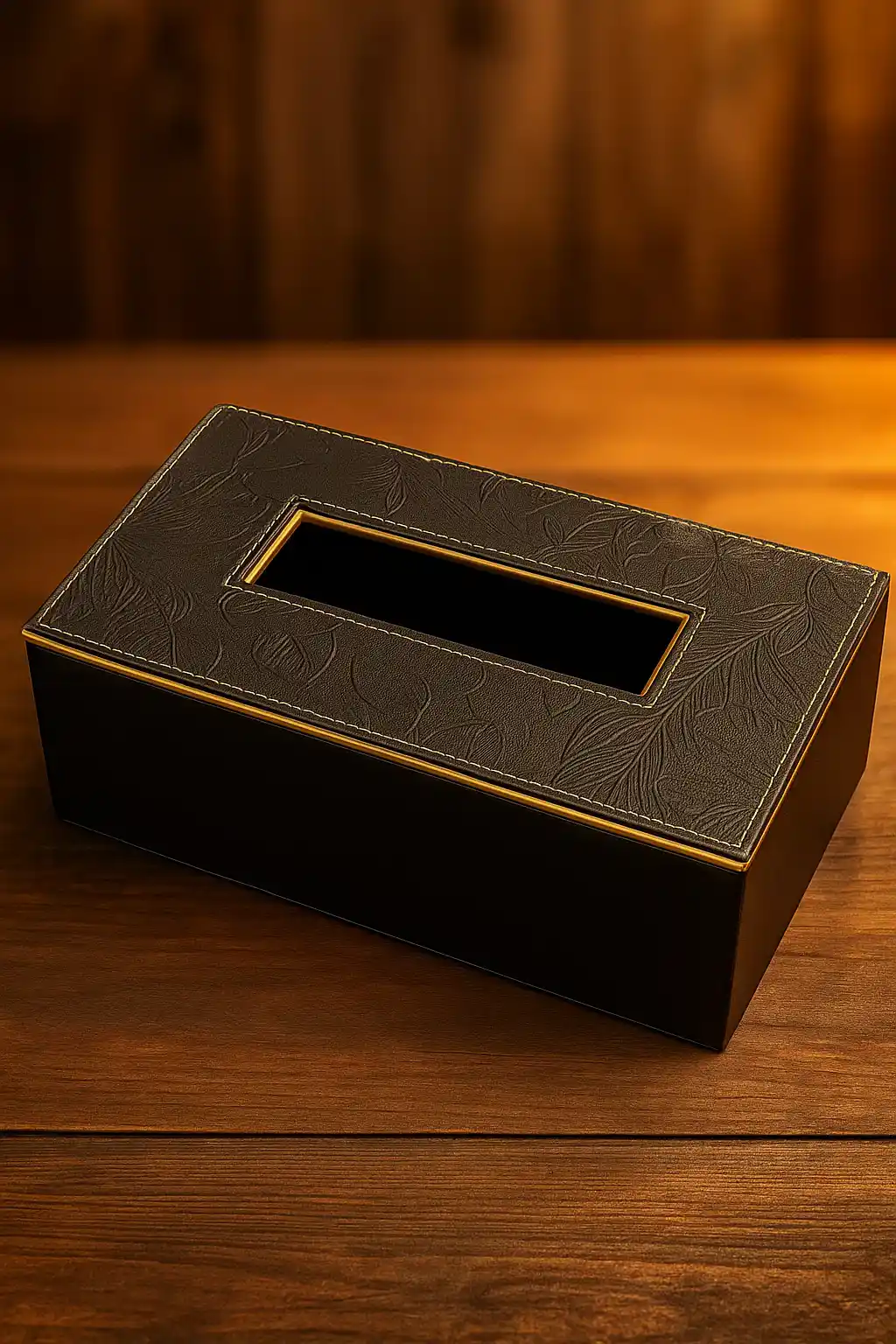 Laxmi Household Napkin Holder Leather Tissue Box