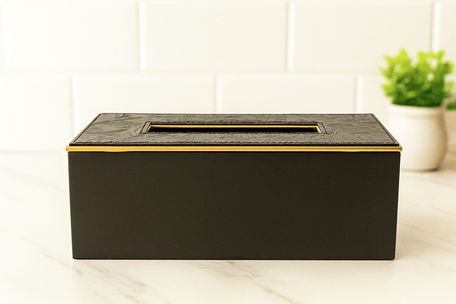 Laxmi Household Napkin Holder Leather Tissue Box