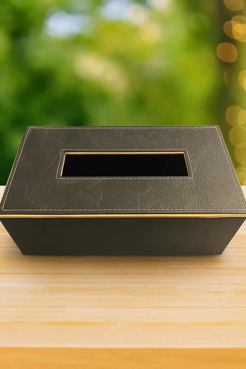Laxmi Household Napkin Holder Leather Tissue Box
