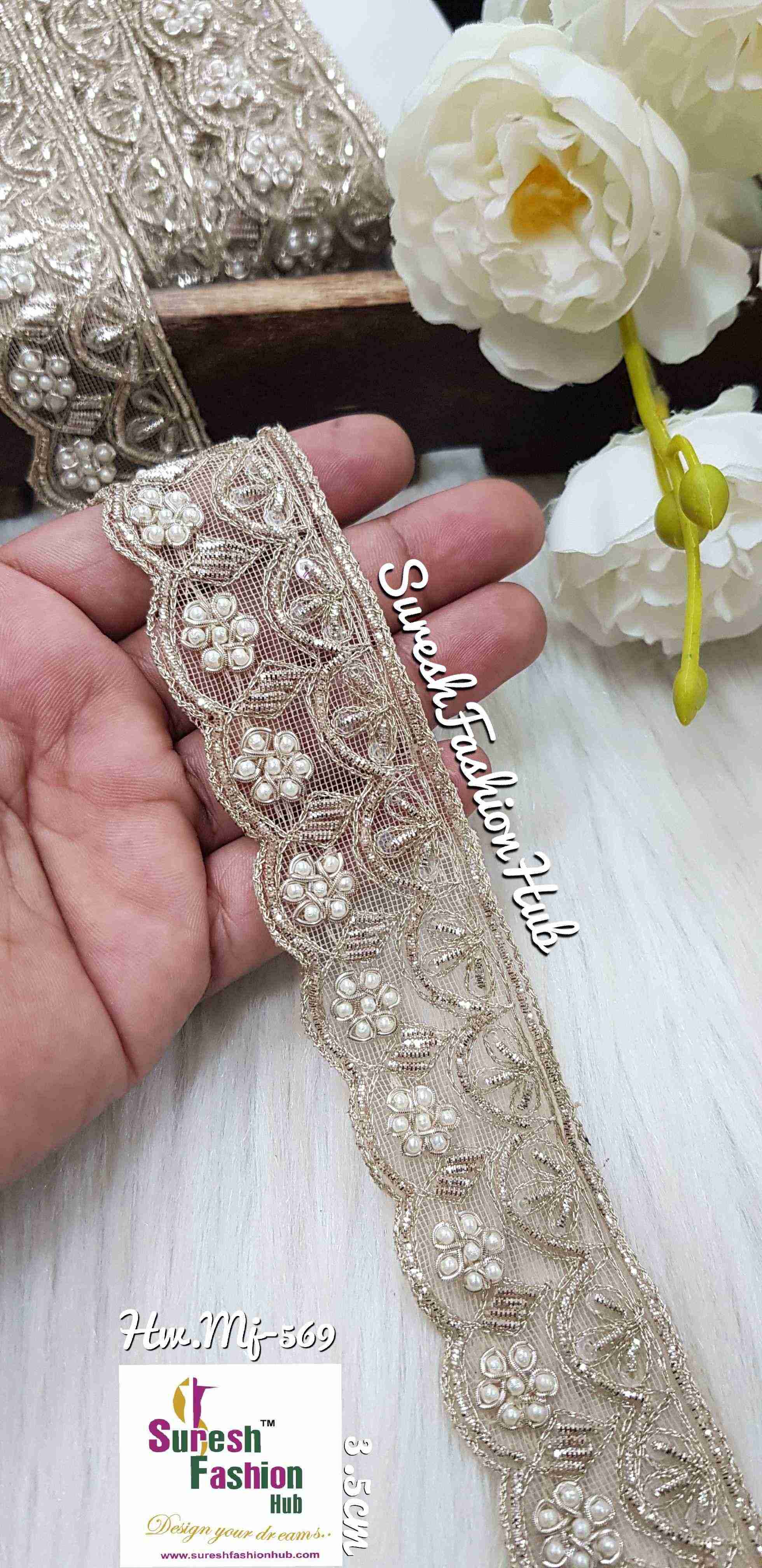 Handmade Moti Elegance Lace