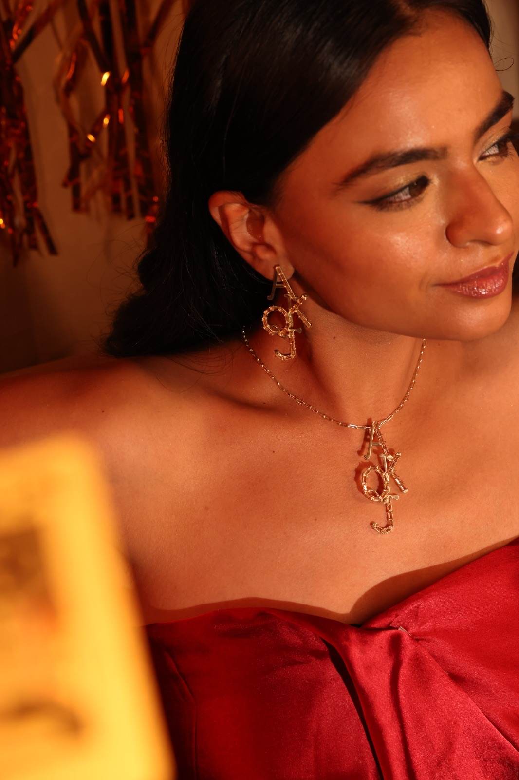 Gold Royal Flush Neck Chain