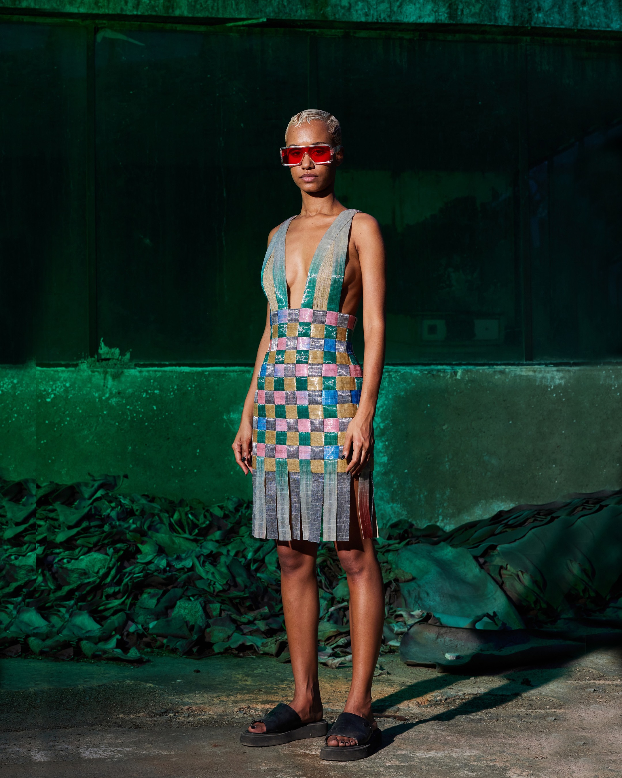 The Laser Interwoven Dress