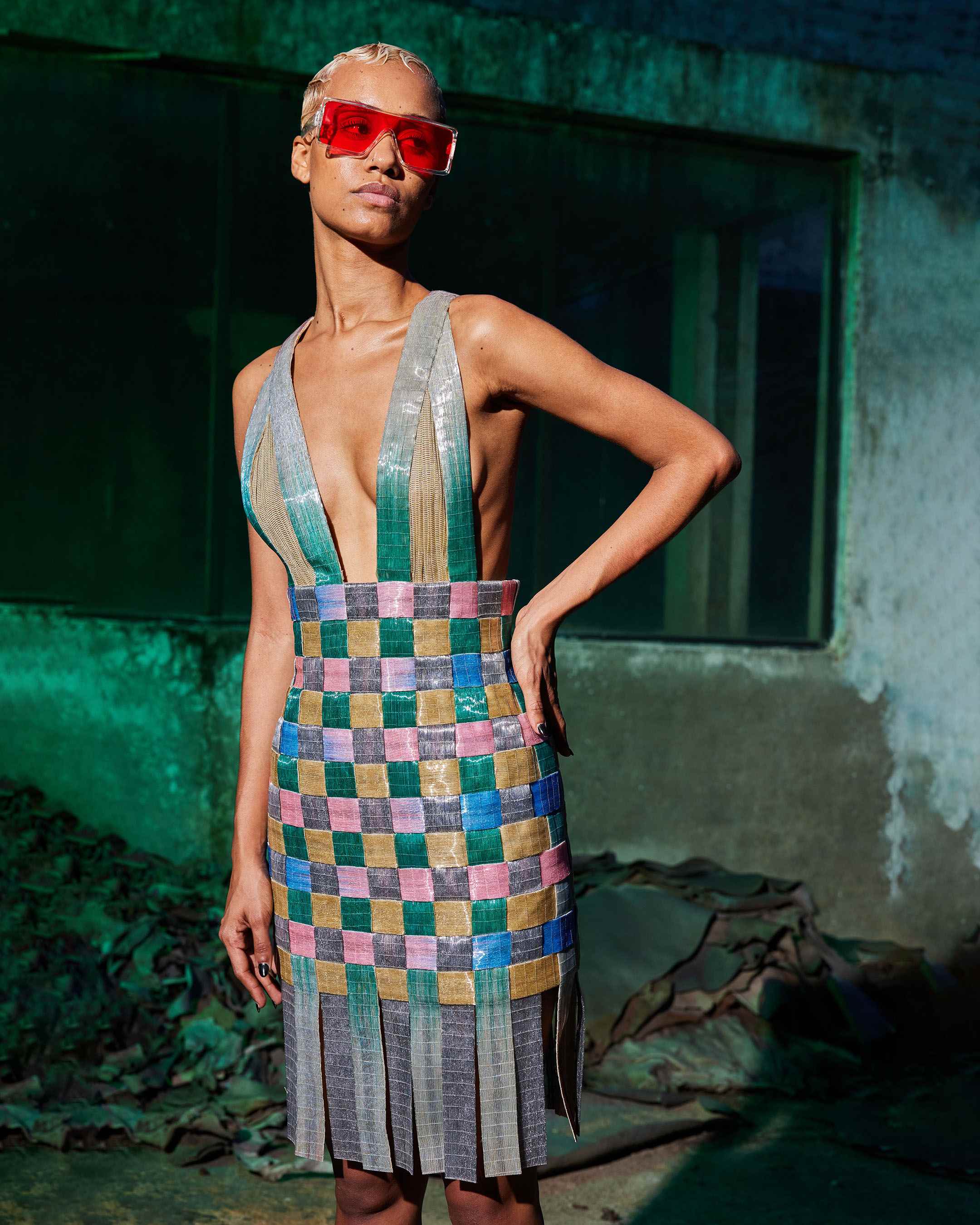 The Laser Interwoven Dress