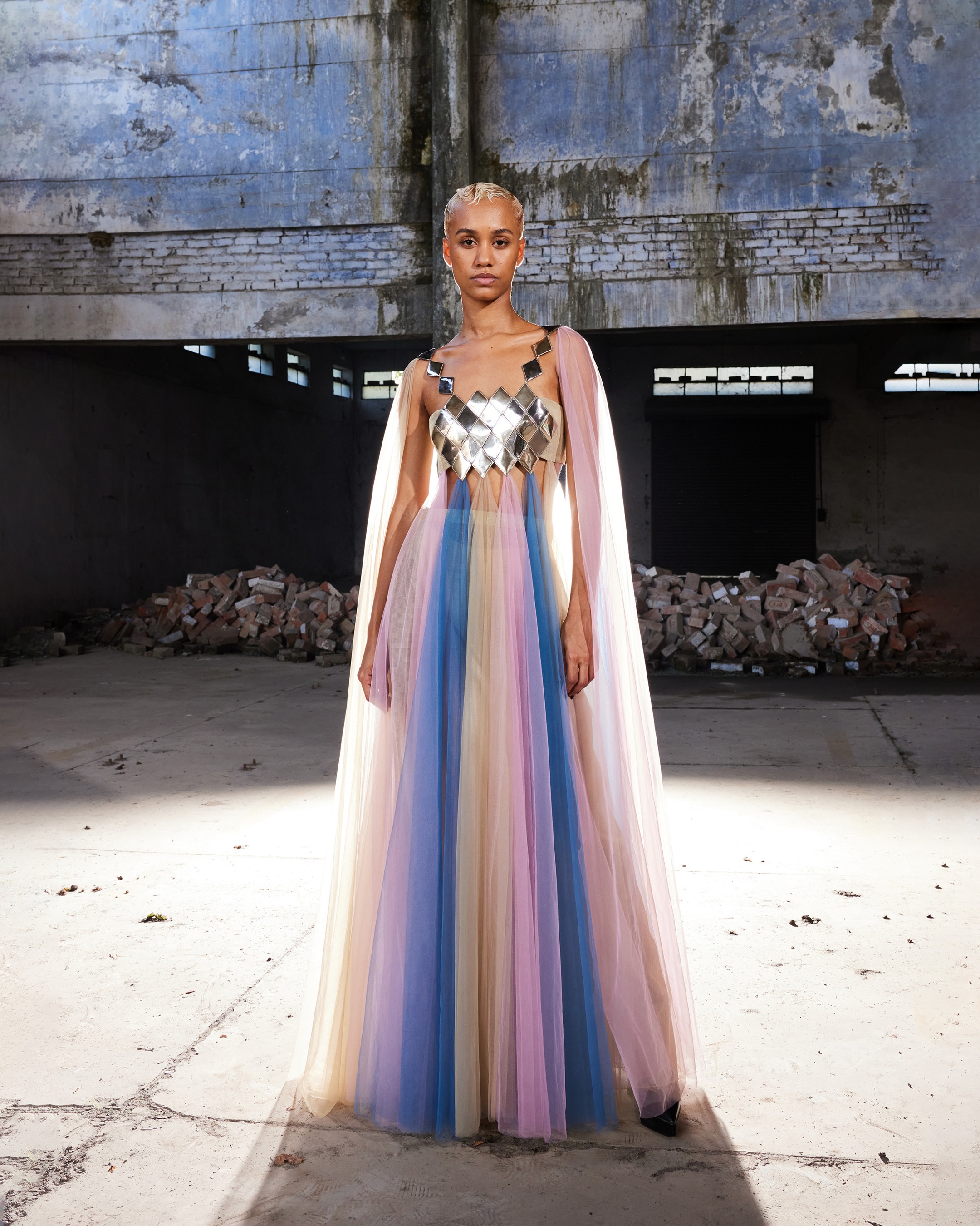 The Mirror Mosaic Dress