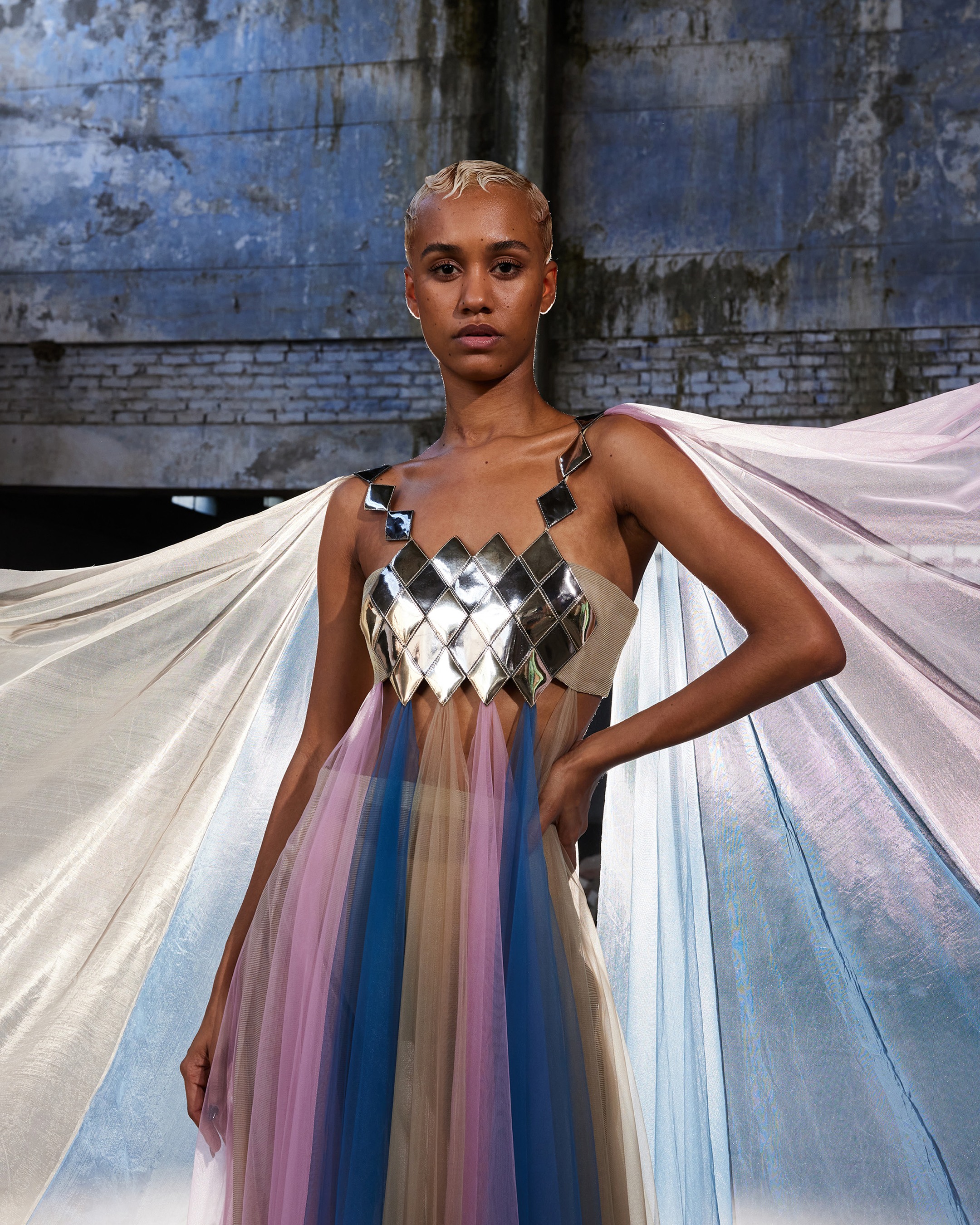 The Mirror Mosaic Dress