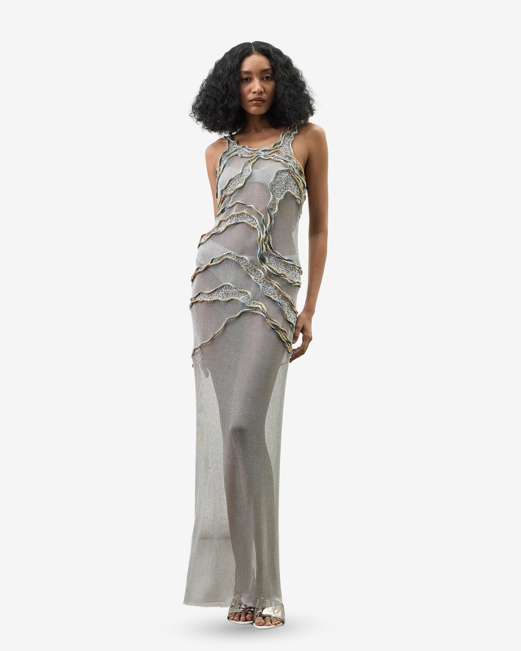 The Rippling Gauze Dress