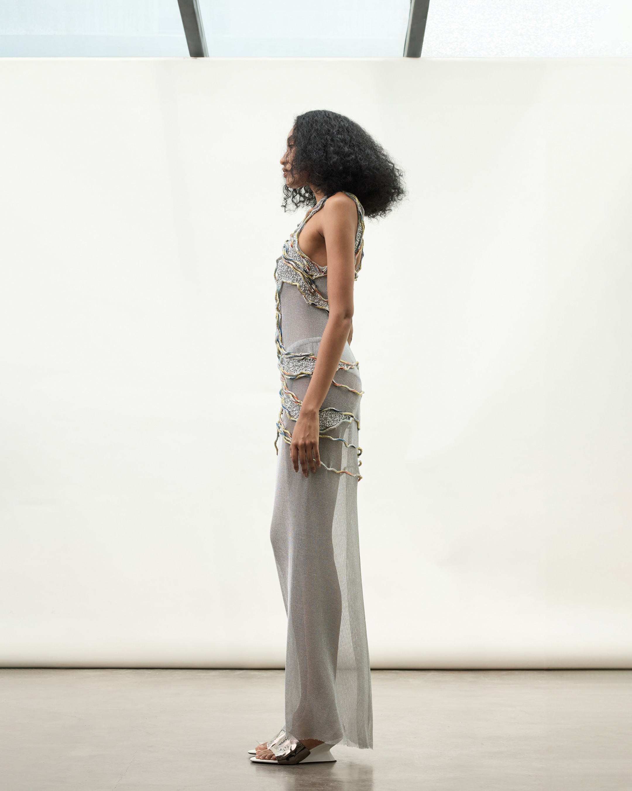 The Rippling Gauze Dress