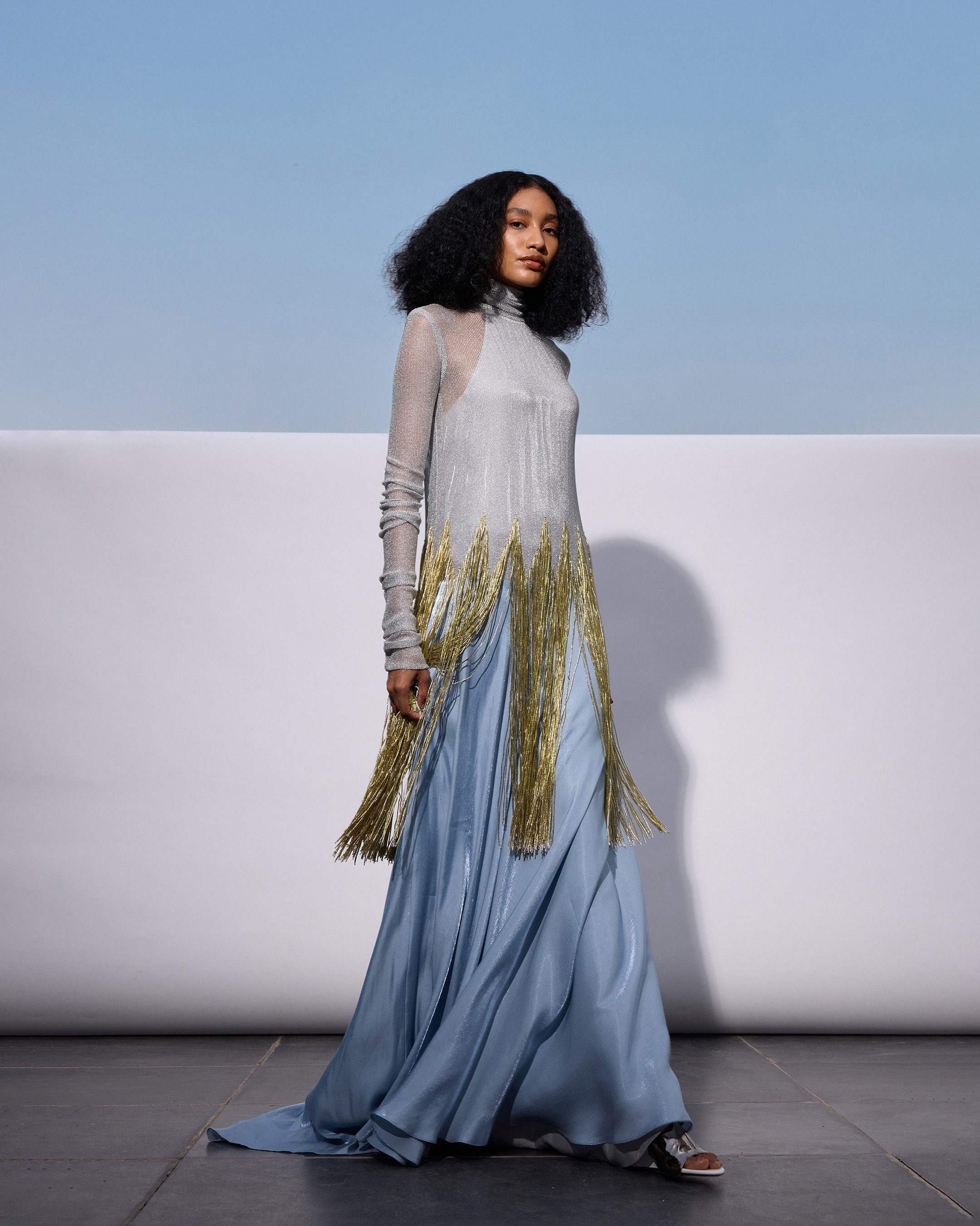 The Sky Mesh Dress