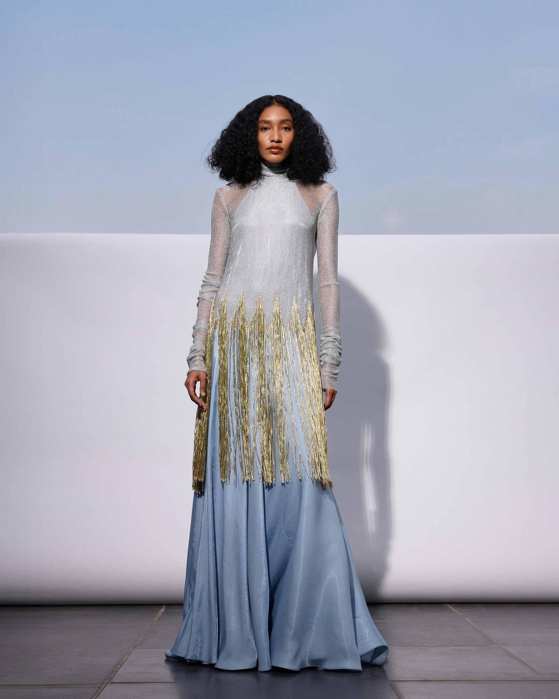 The Sky Mesh Dress