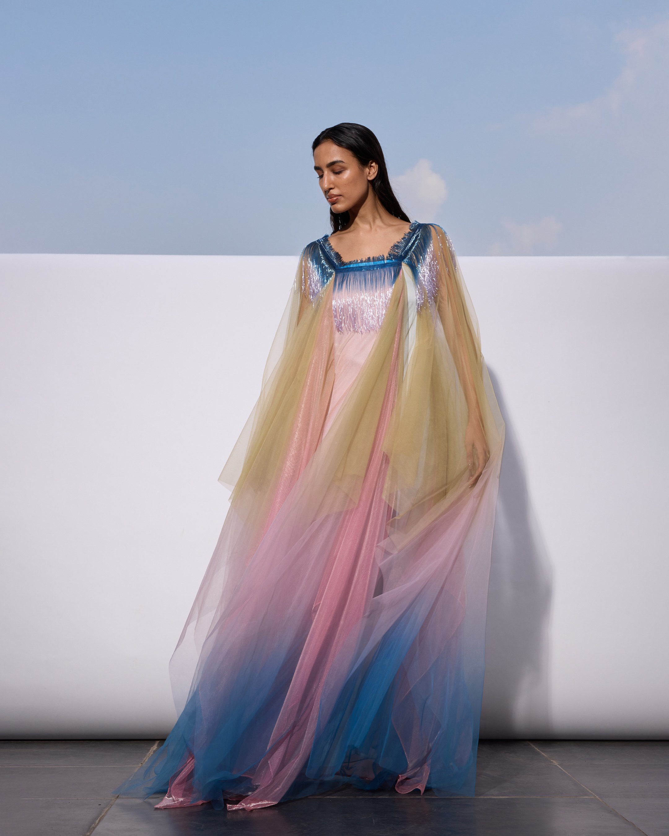 The Chromatic Breeze Kaftan