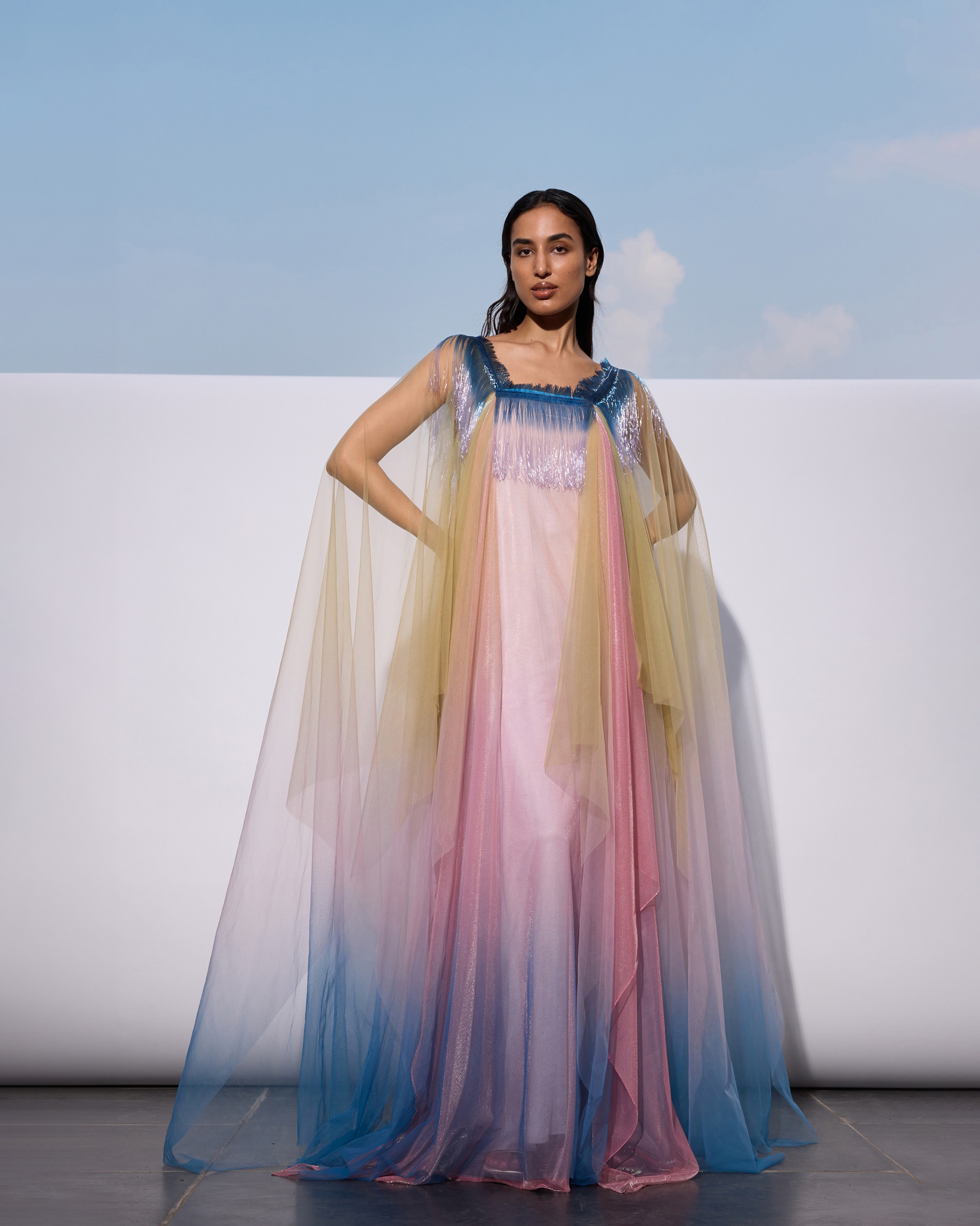 The Chromatic Breeze Kaftan