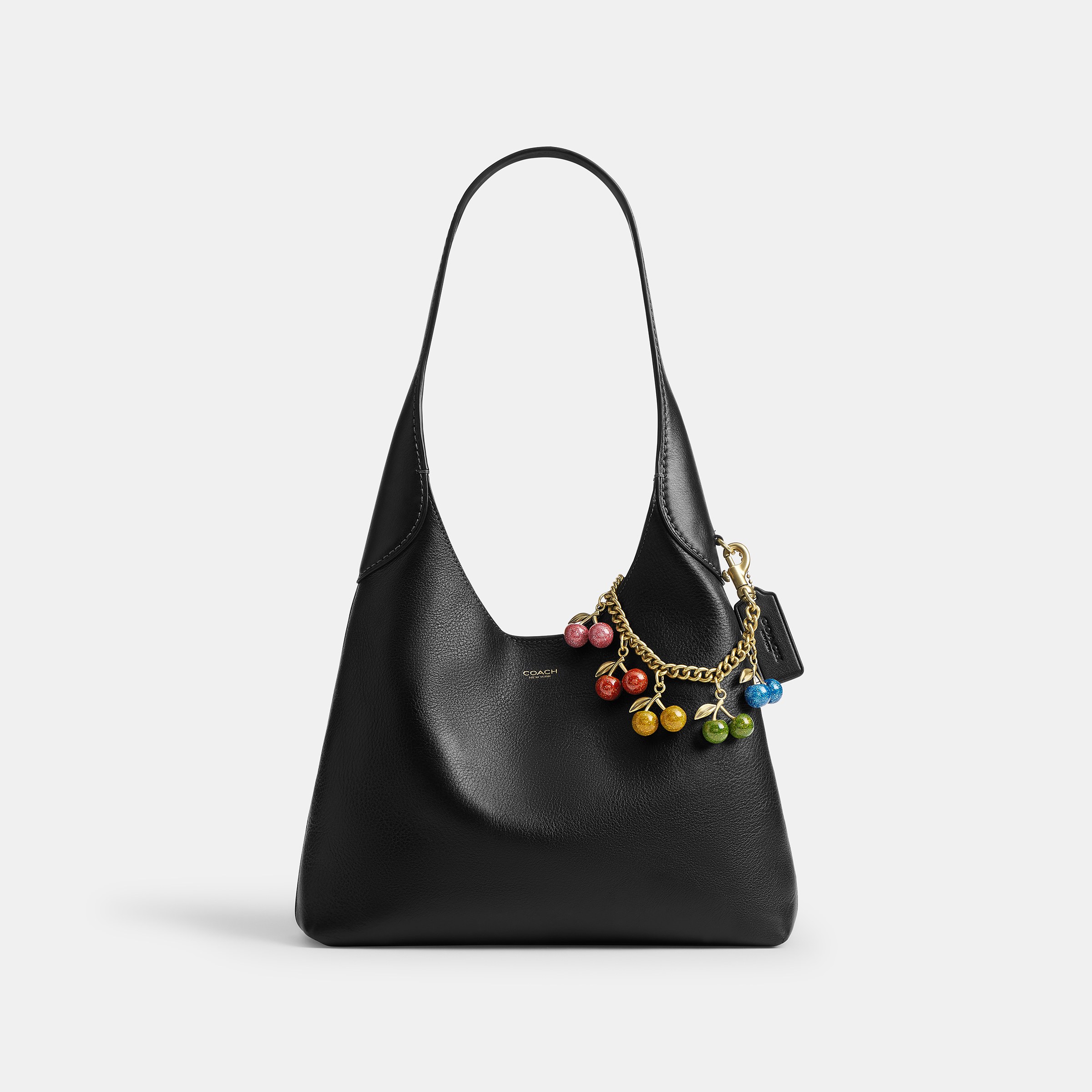 Cherries Motif Chain Bag Charm