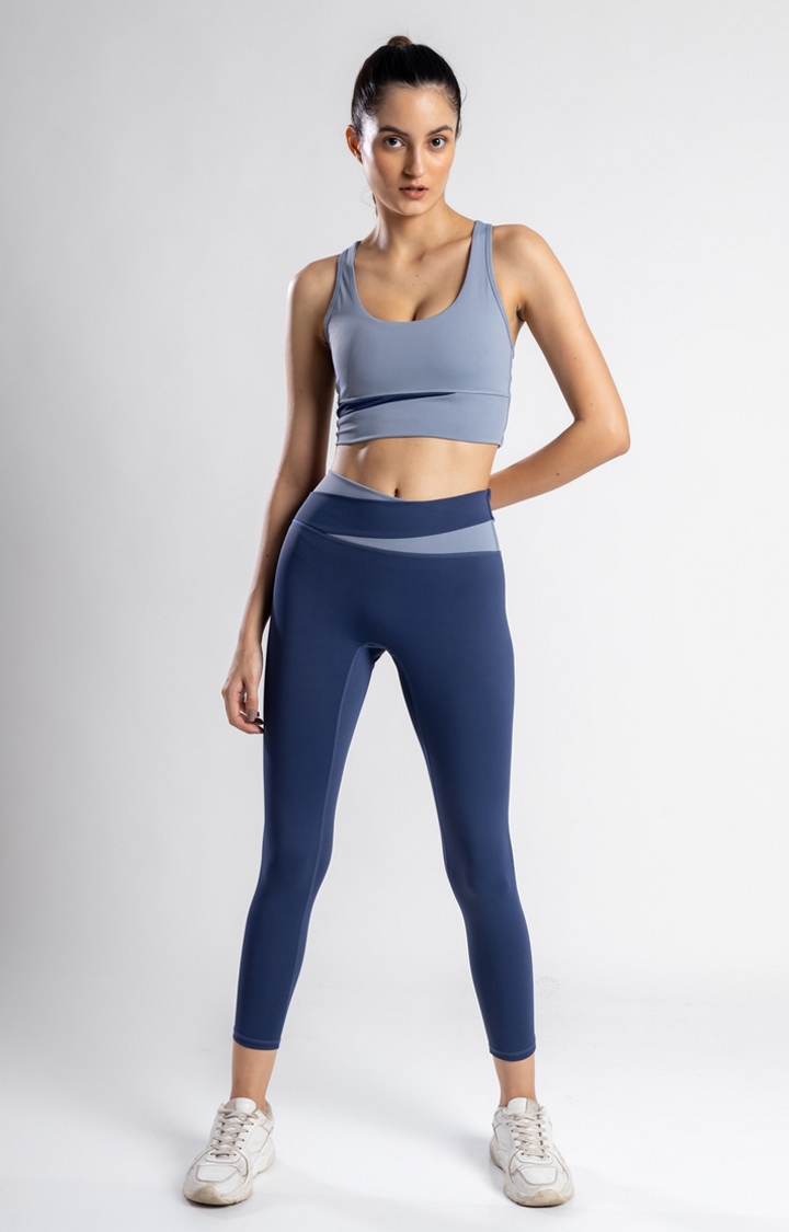 SKNZ Activewear | Women's Blue Sports Bra