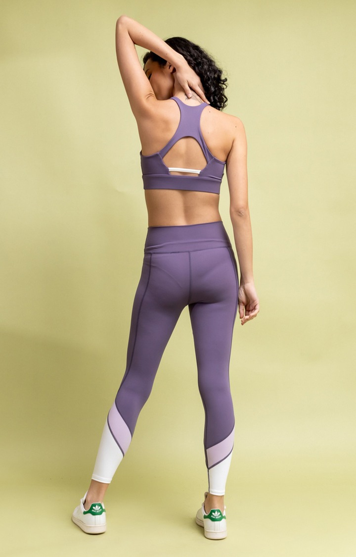 Women's Purple Sports Bra