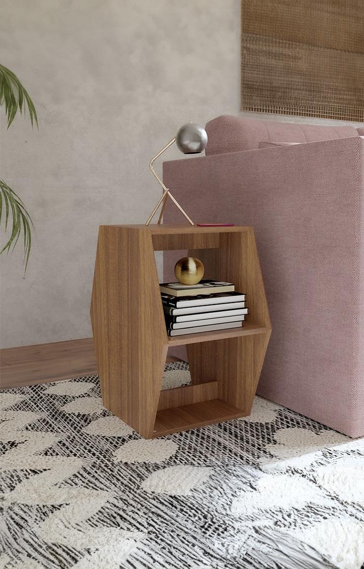 Hexa Coffee Table - Leon Teak Finish