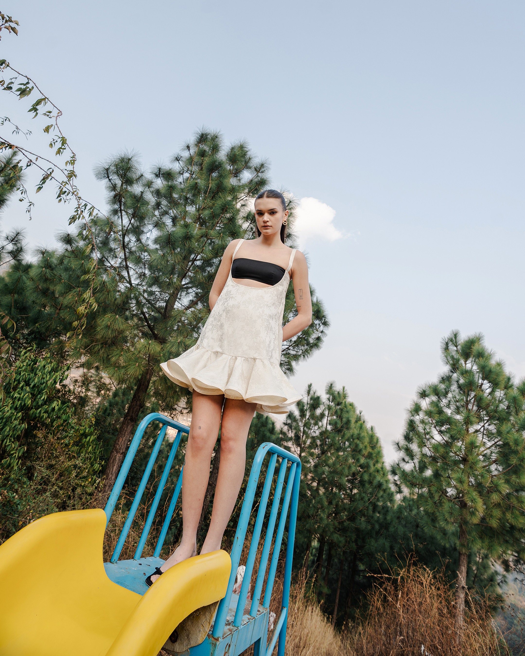 Magpie Mini Dress