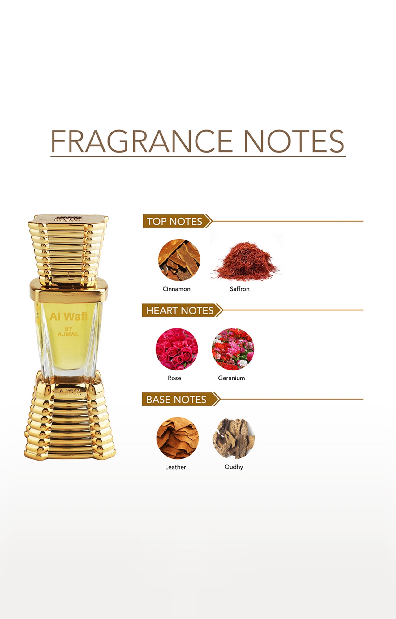 Ajmal | Ajmal Al-Wafi Concentrated Perfume Oil 10ml Attar for Men & Women 1