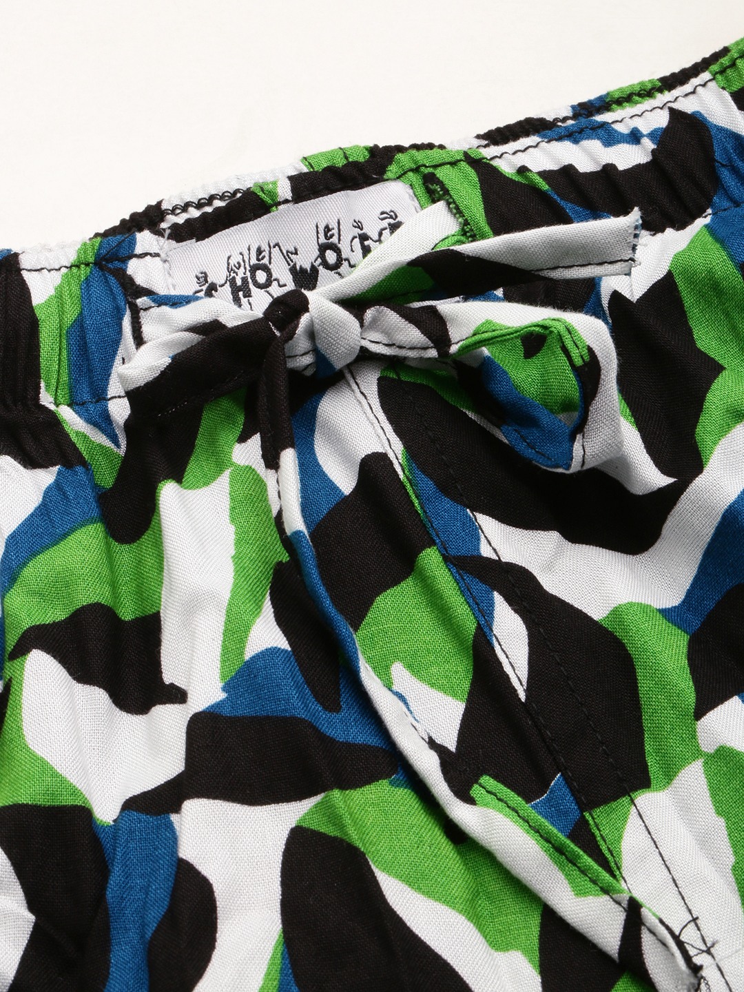 SHOWOFF Men's Shirt Collar Short Sleeves Printed Multi Co-Ords Set