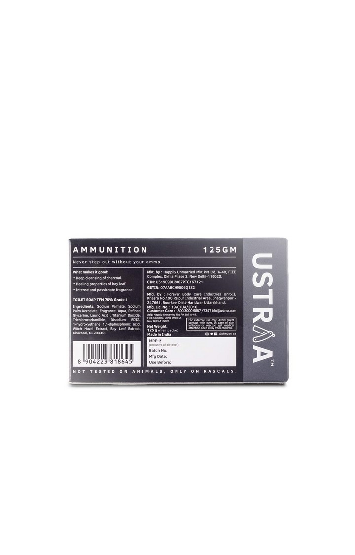 Ustraa | Ustraa Cologne Soap - Ammunition (Pack Of 3) 2