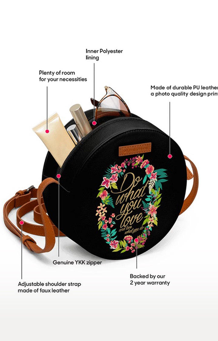 Buy DailyObjects And Love What You Do Arch Crossbody Bag Online