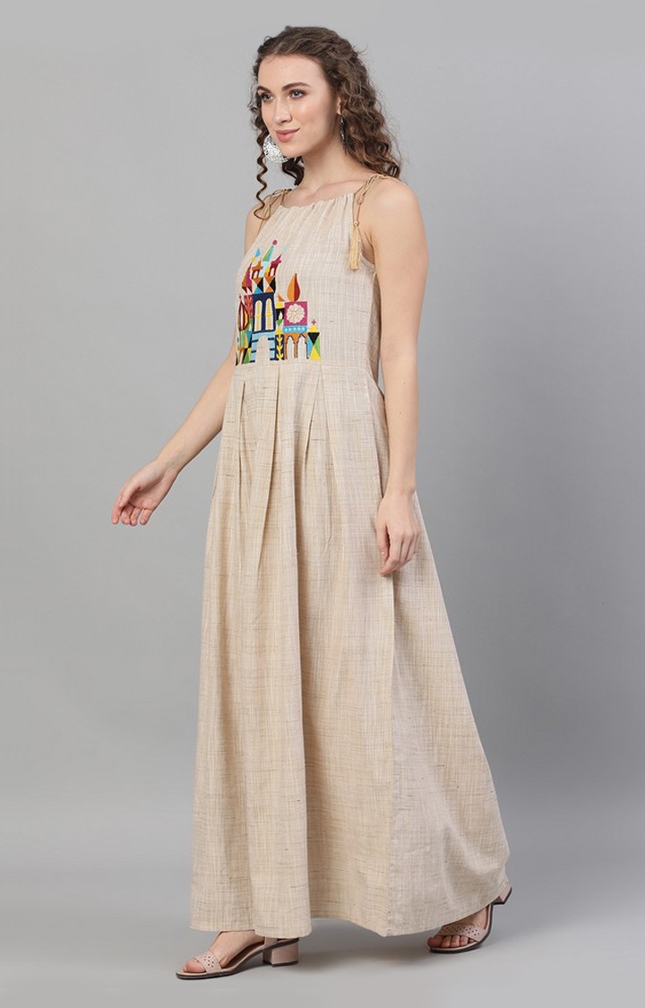 Box pleated cheap maxi dress
