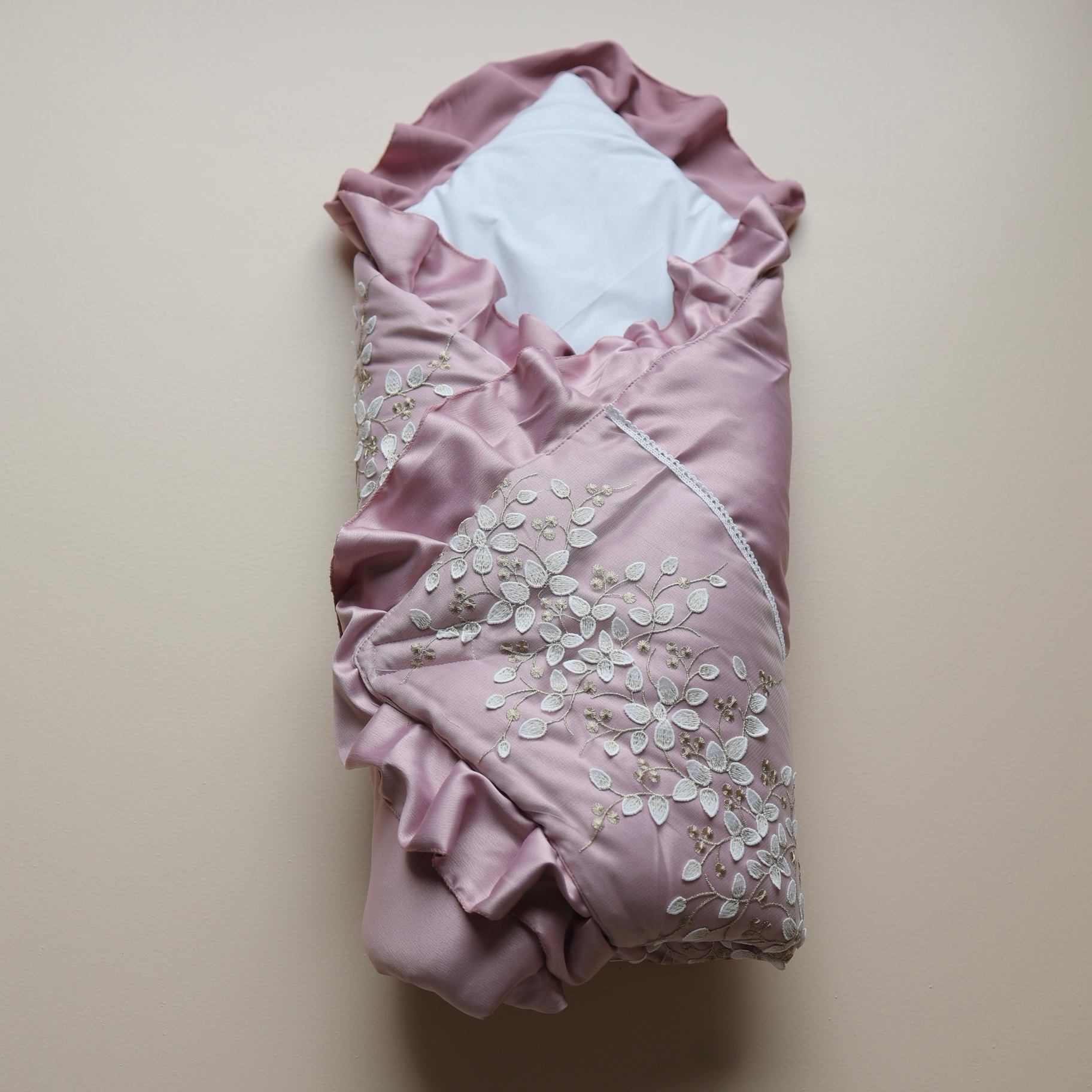 Rosé Fleur Drape Set