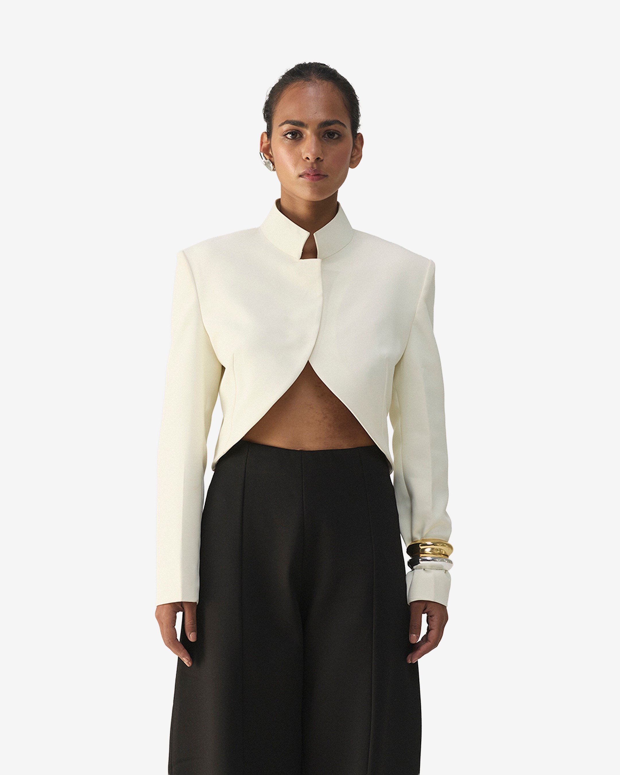 Ivory Crescent Jacket