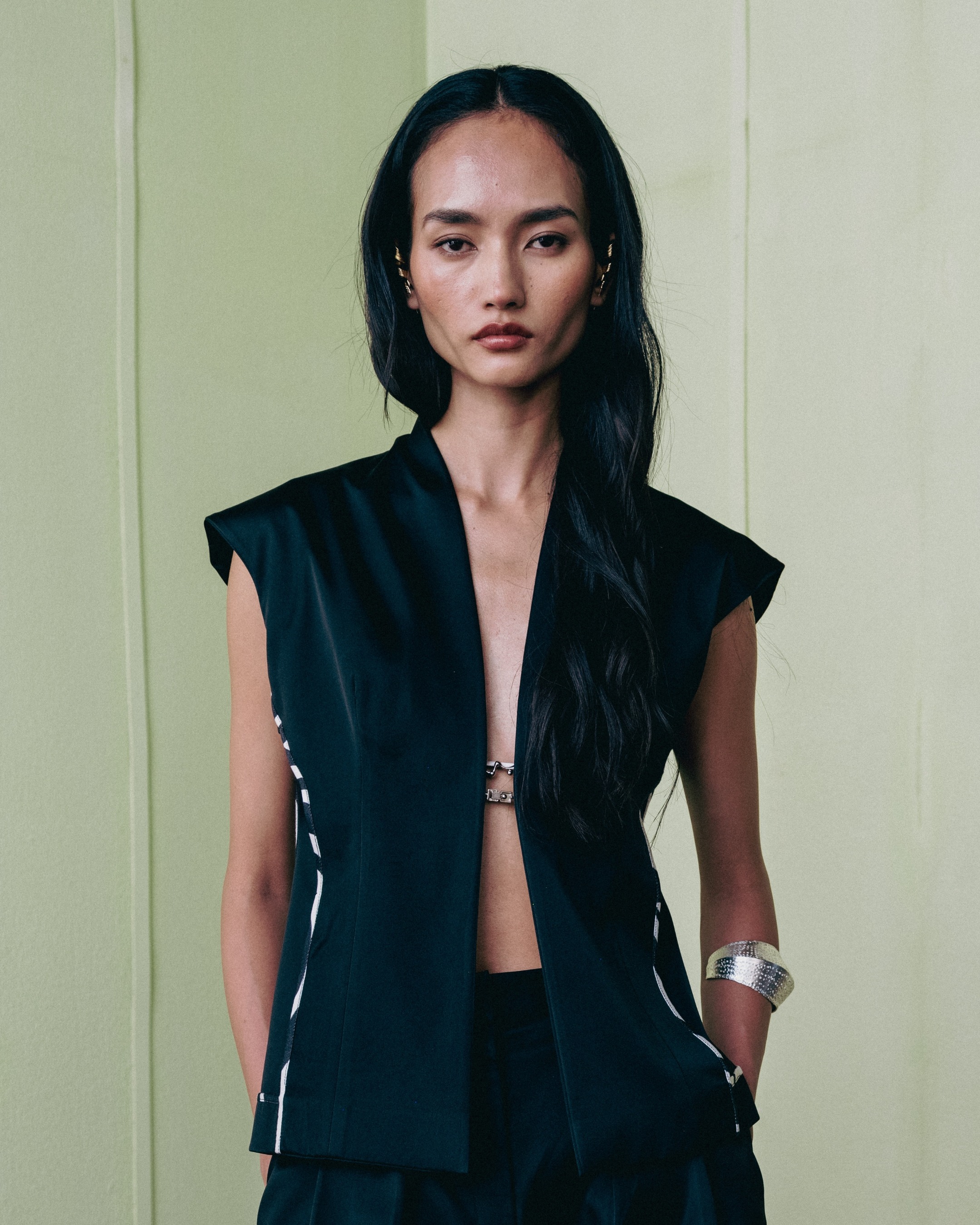 Cinched Reversible Vest