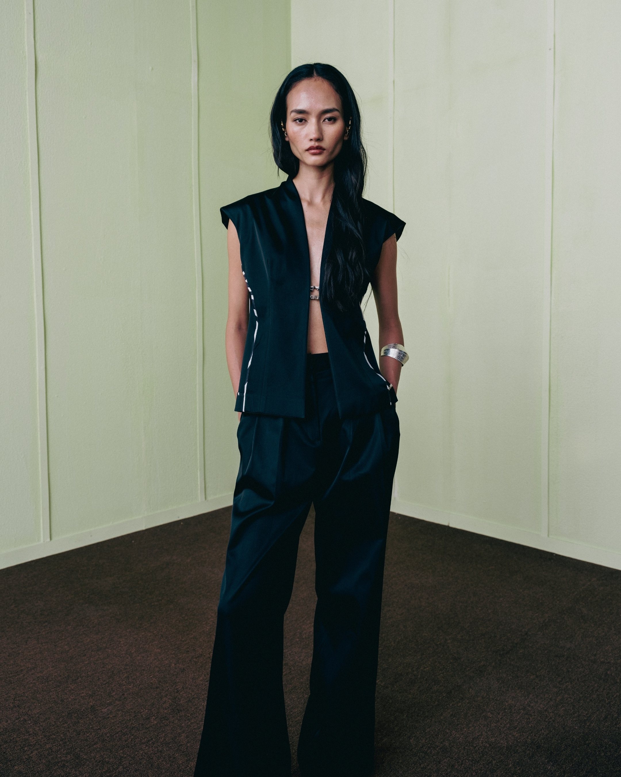 Cinched Reversible Vest