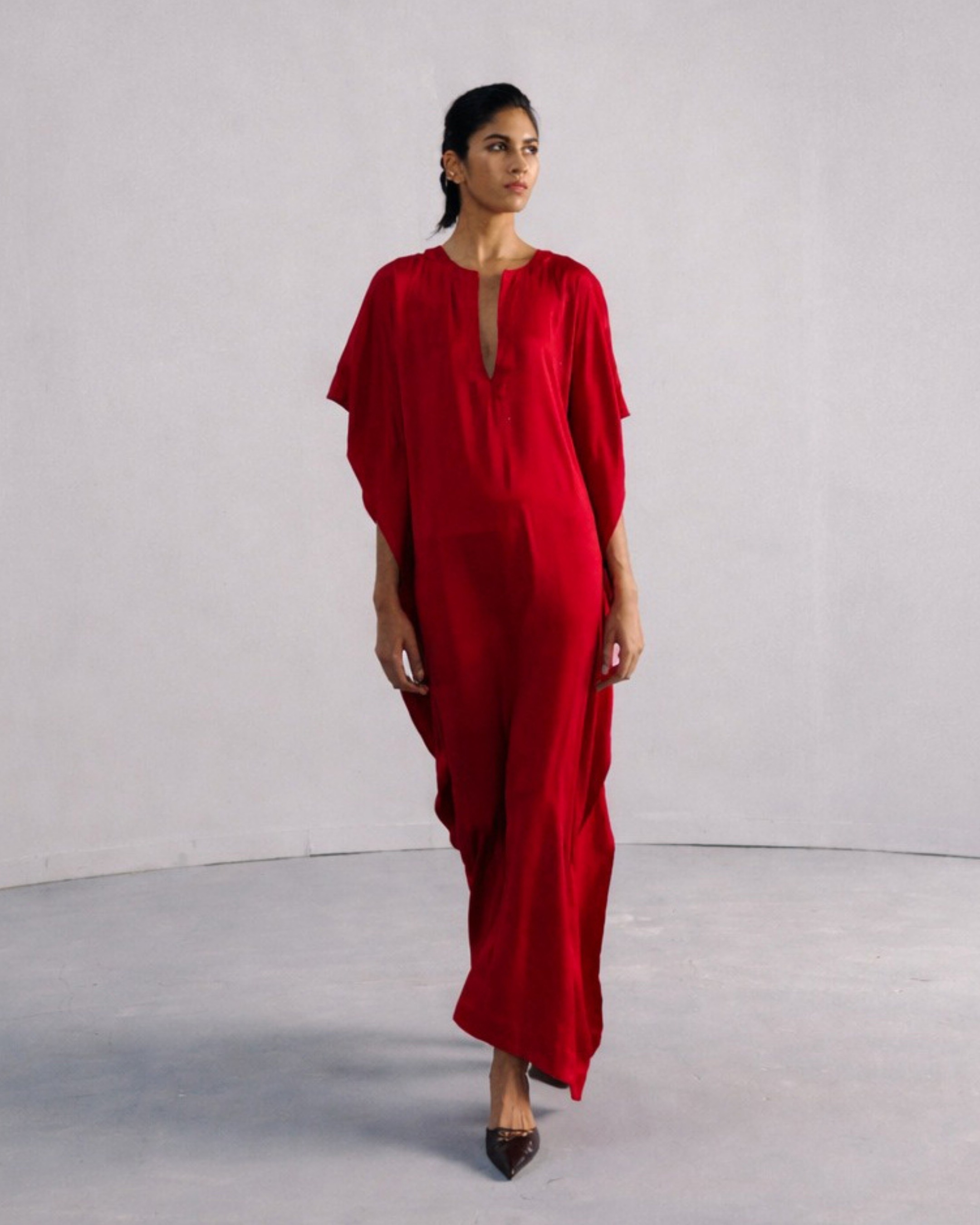 Free Cut Kaftan Dress