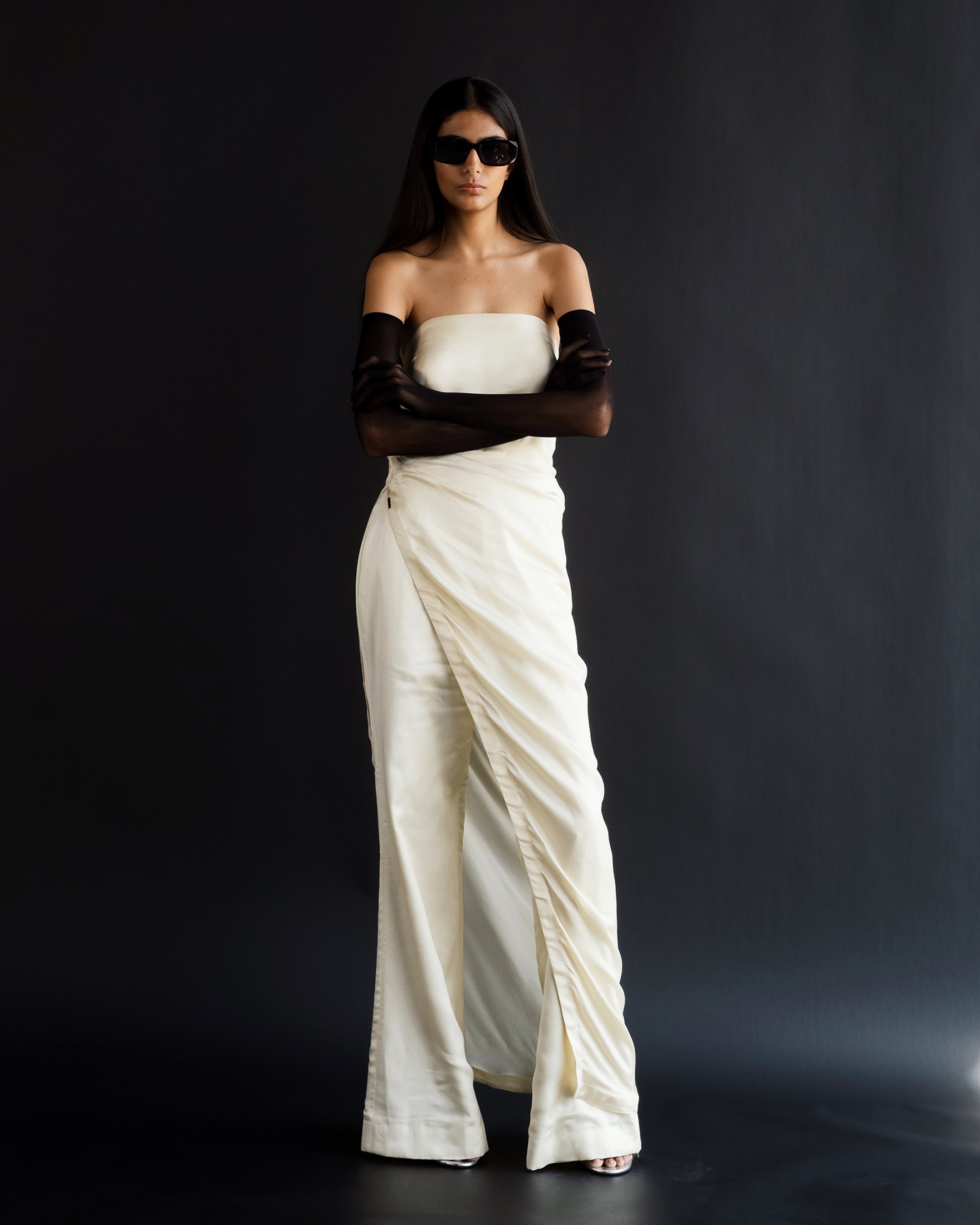 French Vanilla Corset Top & Pants