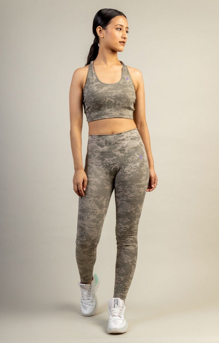 SKNZ Activewear | Women's Grey Sports Bra