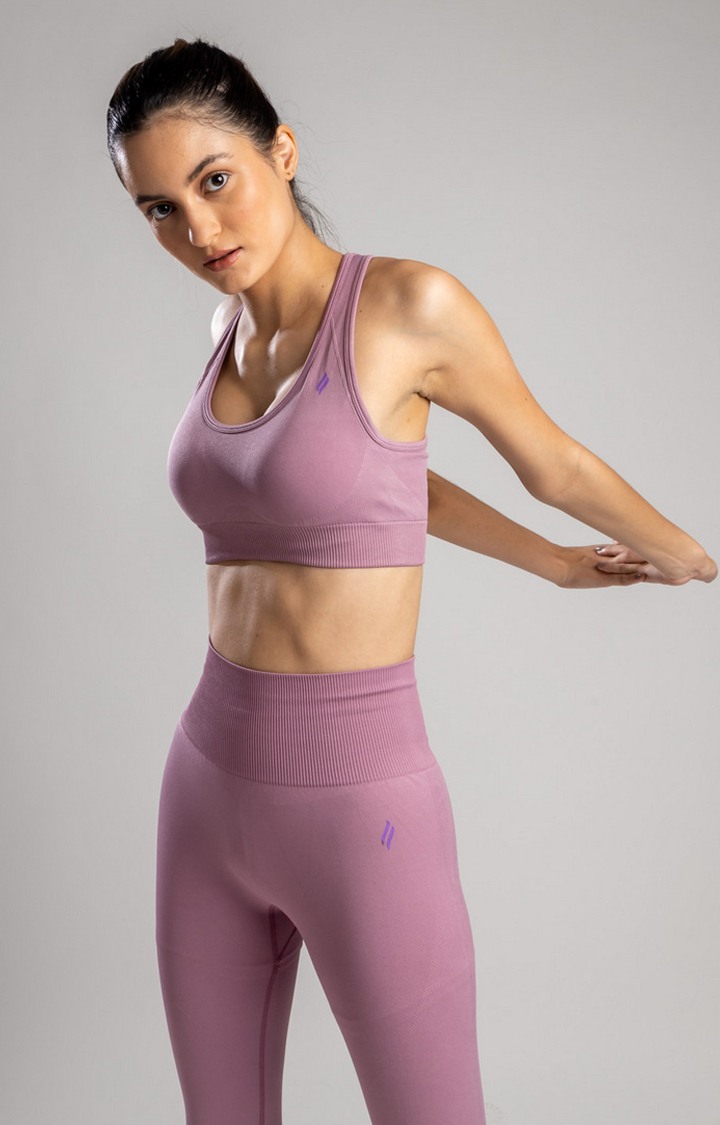 Women's Purple Sports Bra