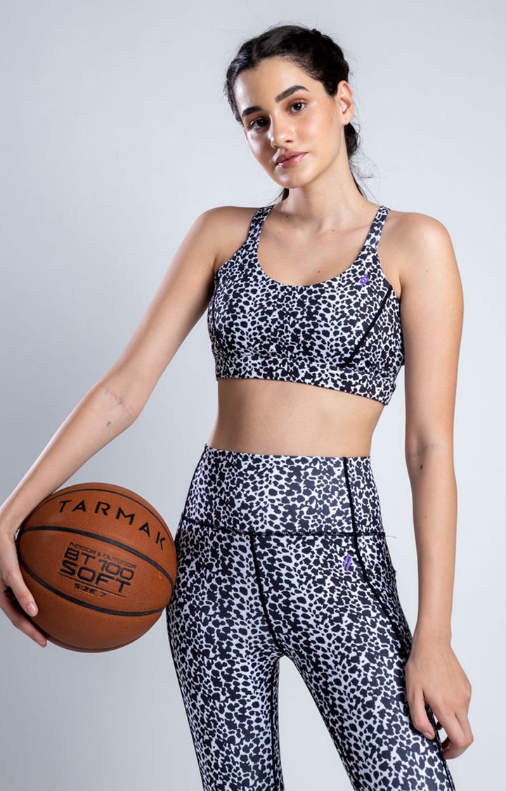 Women's Black Sports Bra