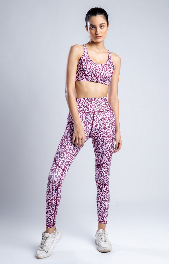 Women's Red Sports Bra