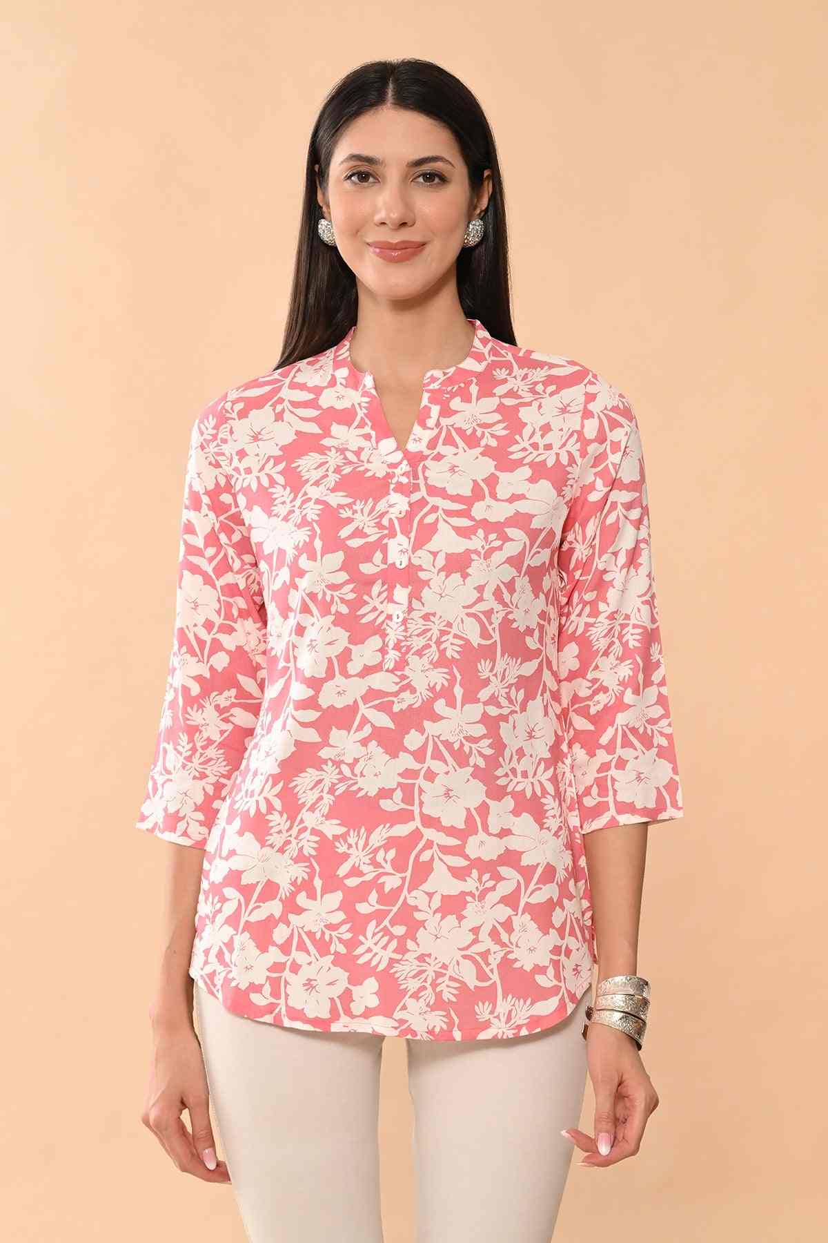 SABHYATA LADIES WESTERN KURTI 1PCS 252FNTK3082 PINK