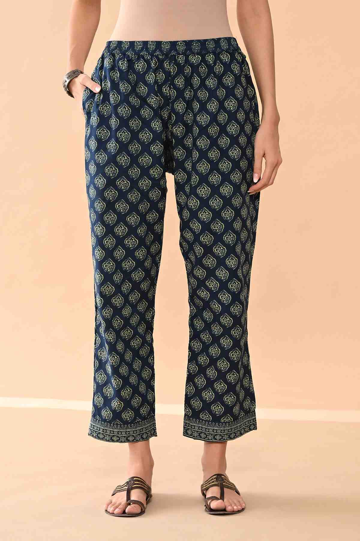 SABHYATA LADIES WESTERN KURTI 3PCS SET 253LXD312 BLUE
