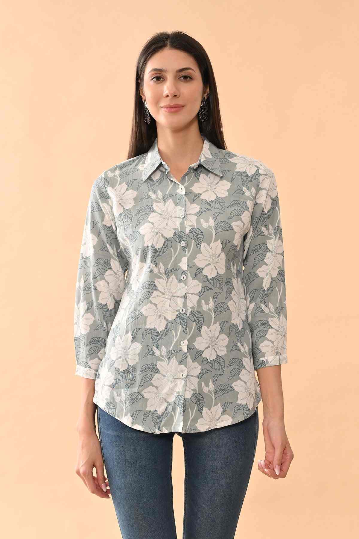 SABHYATA LADIES WESTERN KURTI 1PCS 253SEP2523 GREEN