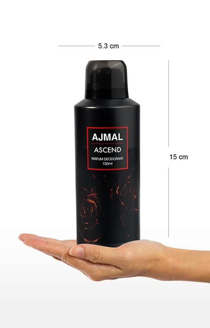 Ajmal Ascend Deodorant Oriental Perfume 150ML Long Lasting Scent Spray Office Wear Gift For Man and Women Online Exclusive