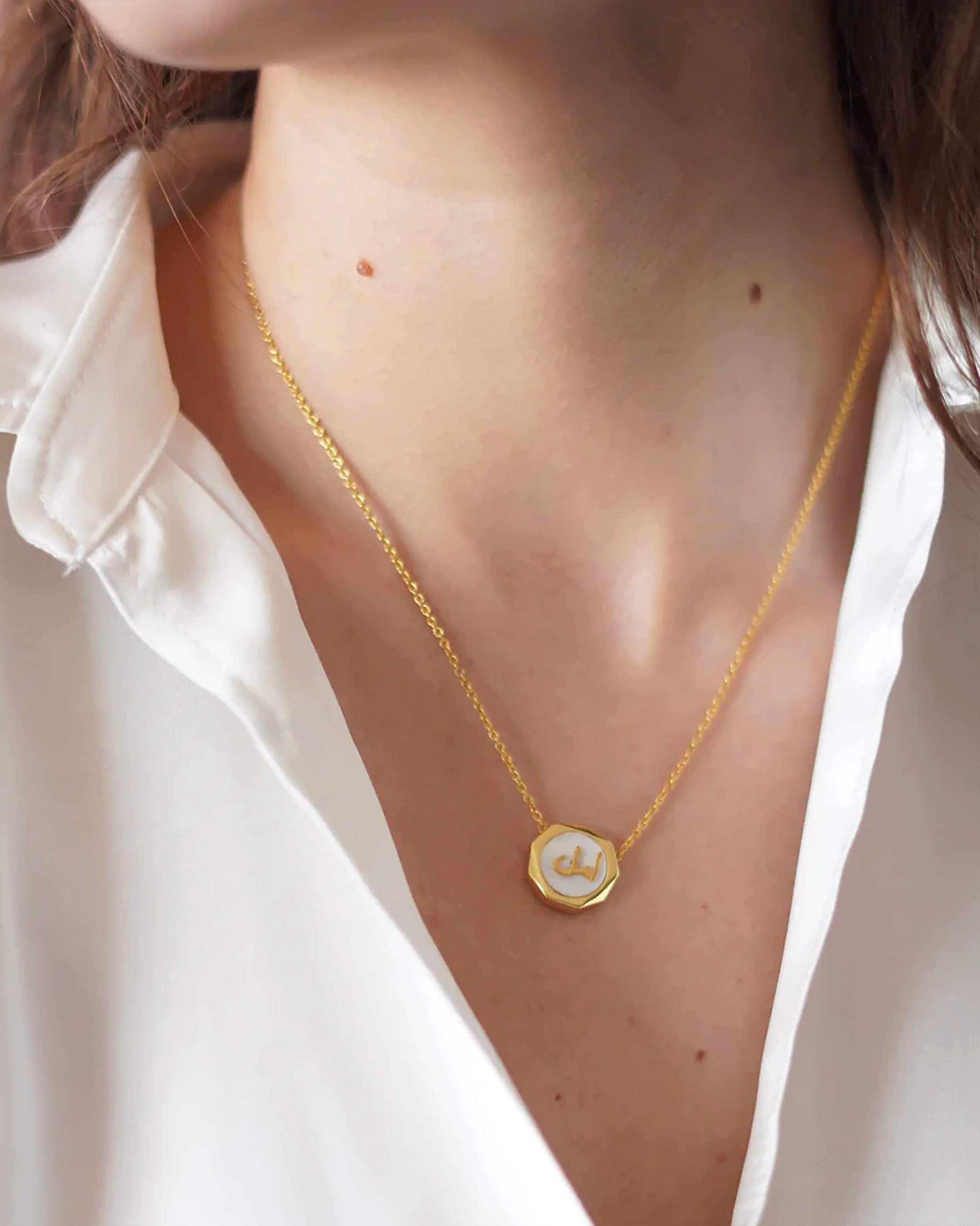 Hope Mother of Pearl Necklace